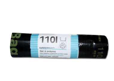 Sac à Ordures Ft 60 X 80 X 0.02 Cm, Transparent, HDPE, 20 X Rouleaux De 20 Pieces