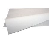 Nappe en papier 80x130 cm - Blanc, gaufré