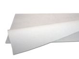 Nappe en papier 80x130 cm - Blanc, gaufré