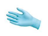 Gant nitrile non poudré bleu - Contact alimentaire -T.XL