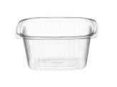 Barquette 172x144x62 mm - PET - 750ml avec couvercle à charnière