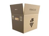 Carton 20x37.5 cl BD "Vigne Kraft" - 312x250x248 mm / Droites, EB, Br/br