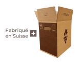 Carton 12x75 cl. Prestige "Vigne Kraft" - 308x230x301 mm / Droites, EB, Br/br