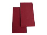 Serviette papier Bordeaux 40x40 - 3 couches, pliée 1/8