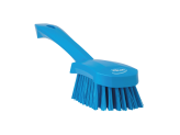 Brosse à main, manche court, 270 mm, Dur, Bleu - Vikan
