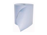 Grande bobine d'essuie-mains papier bleu 2 plis 19.5g Ecolabel