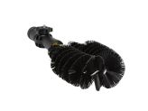 Brosse pour évacuations 275mm, dure, noire - Vikan