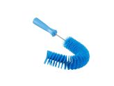 Brosse à main flexible bleue avec pas de vis à  Ø 55mm 360mm - Vikan 928800