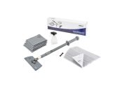 Kit Easyshine avec support  pour mop souple Grise Vikan - 928904