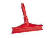 Raclette de table monolame ultra-hygiénique avec mini-manche, 245 mm, rouge Vikan