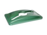 Couvercle vert déchets recyclables - Pour Slim Jim Rubbermaid 999139