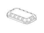 Couvercle panier PET 500 gr - FCK 10 (pour 17739.1-17744-18229-18244)